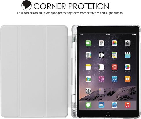 Case Bow Bow Pad Dark Blue Case لـ IPAD 10th Generation Case 10.9 بوصة-2022 ، مع قلم القلم الرصاص-Auuto Wake/Sleep ، واجهات الصدمات المقاومة للصدمات. in Kuwait