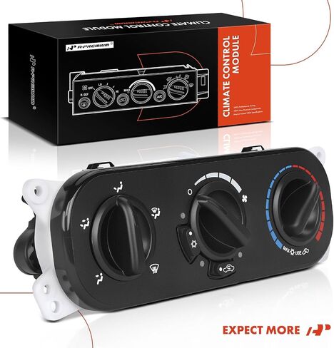 A-Premium A/C Heater Air Conditioning Switch Control Module Compatible with Jeep JL Series Wrangler 2007 2008 2009 2010 in Saudi Arabia