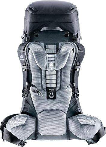 Deuter Voyager 65+10 حقيبة تحمل على الظهر ، الأسود in Saudi Arabia