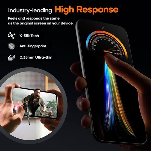 TAURI 2 Pack Screen Protector for Google Pixel 8a + 2 Pack Camera Lens Protector, 9H Hardness Tempered Glass with Installation Frame [Anti Scratch] HD Clear Film for Pixel 8A in Saudi Arabia