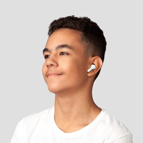 Belkin SoundForm Rhythm True Wireless Earbuds with Built-in Microphone, USB-C Fast Charging, 28H Battery Life, IPX5 Water Resistance - Bluetooth Earbuds for iPhone, iPad, Galaxy, Pixel, & More - Black in Saudi Arabia