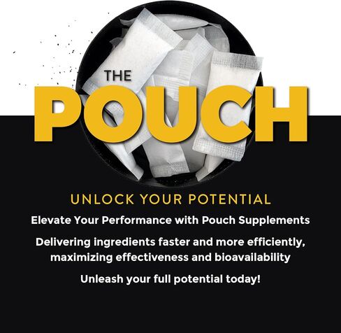 Fully Loaded Alpha Nootropic Pouches (Mango) - 5 Cans - 15 Pouches per can -Effective Nootropic Delivery, Nic Pouch Replacement - Faster Absorption, Alpha GPC, L-Tyrosine, GABA in Kuwait
