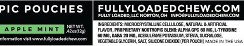 Fully Loaded Alpha Nootropic Pouches (Mango) - 5 Cans - 15 Pouches per can -Effective Nootropic Delivery, Nic Pouch Replacement - Faster Absorption, Alpha GPC, L-Tyrosine, GABA in Kuwait