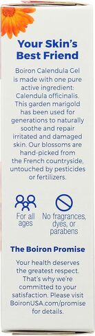 Boiron Calendula Gel Relief from Rashes, Skin Irritations, Razor Burn, Insect Bites, or Sunburns - Non-Greasy and Fragrance-Free - 2.6 oz in Kuwait