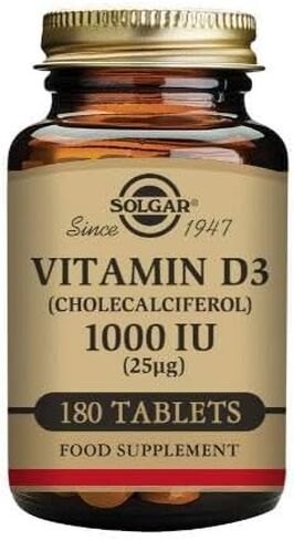 Solgar Vitamin D3 (Cholecalciferol) 55 mcg (2200 IU), 100 Vegetable Capsules - Helps Maintain Healthy Bones & Teeth - Immune System Support - Non-GMO, Gluten Free, Dairy Free, Kosher - 100 Servings in Kuwait
