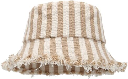 Quanhaigou Frayed Unisex Sun Hats, Fashion Beach Bucket Hat for Men Women,Summer Outdoor Boy's Girls Boonie Cap in Kuwait