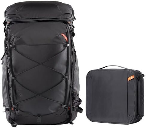 PGYTECH OnePro Flex Backpack 40L+Camera Insert Bag L, Fits DSLR/SLR/Mirrorless Cameras/Lenses and Other Gear, Lightweight Outdoor Hiking Bundle for Photography, Travel Bag with Laptop Compartment in Saudi Arabia