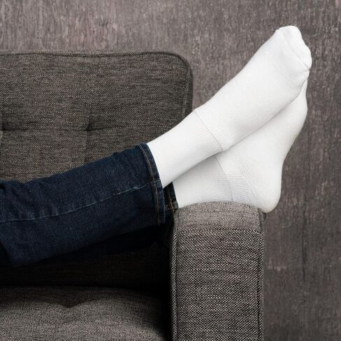 EvoNation Men & Women Knee High 15-20 mmHg Graduated Compression Cotton Socks – Moderate Pressure Compression Garment in Kuwait