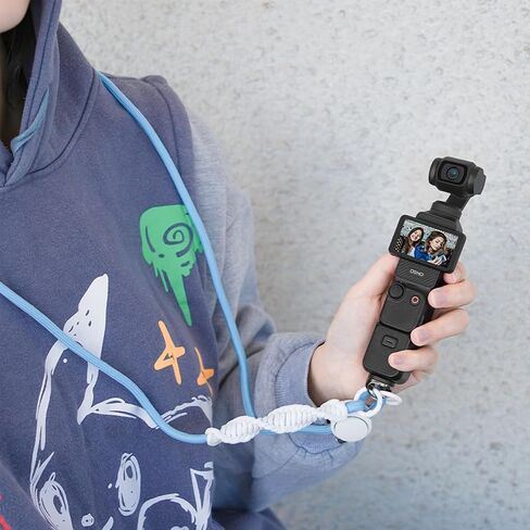 Shoulder Strap for DJI Osmo Pocket 3, Mobile 6 / SE/RS 3/3 PRO / 4 PRO/OM 5 Stabilizer with D-Ring Screw in Kuwait
