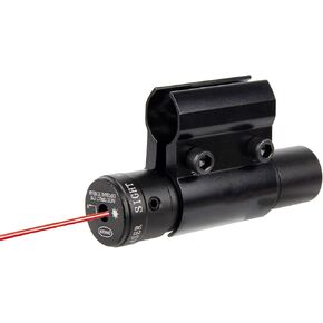 Red Laser Sight with Barrel Clamp Mount for Rifle
