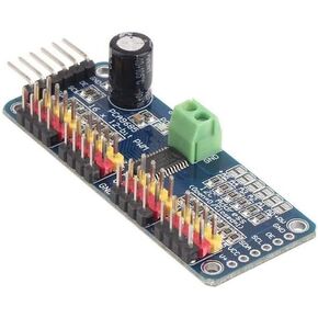 PCA9685 16-القنوات الوحدة النمطية PWM/Servo/Servo محرك أقراص وحدة التحكم روبوت IIC