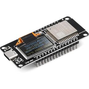 ESP32 Development Board with OLED Display Type C Dual-Core IOT Board 240MHz Bluetooth WiFi Module CH340 2414~2484 MHz