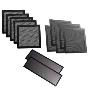 حزمة بما في ذلك: 120 مم 5PACK ، 140 مم 5PACK ، 360 مم 2PACK الكمبيوتر كمبيوتر CASE CASE PRIDITION COVER