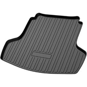 Custom Fit for Cargo Liner 2022 2023 2024 Kia Carnival (Non-Hybrid Models Only) Behind The 3rd Row - Trunk Mat Liner All Weather Durable Odorless 3D Anti-Slip Rear Trunk Floor Mat in Kuwait