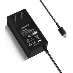 20V Type-C AC/DC Adapter Compatible with Woojer Vest 3 WJRV3-101N WJRV3-101NM Haptic Vest 20VDC DC20V 20volt 20.0 Volts USB-C Power Supply Cord Wall Plug Charger Cable PSU Mains