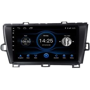 Car Radio to Toyota Prius 2010-2015 مع Apple Carplay/Android Auto ، Android 10.1 Car Stereo لتويوتا بريوس 2010 2011 2013 2014 2015 مع Bluetooth ، GPS ، WIF ، 2G+32G