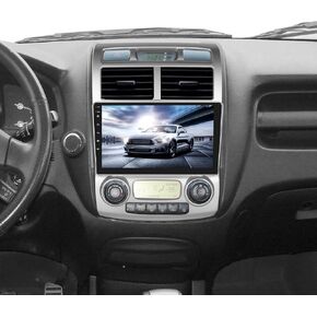 2+64G Inefala Android Car Stereo for Kia Sportage 2005-2010 with Wireless CarPlay Android Auto, 9 Inch HD Touchscreen Radio with GPS WiFi Bluetooth FM/RDS SWC Backup Camera MIC
