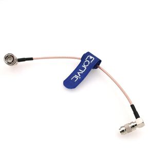 Eonvic Right Angle BNC Male to DIN1.0/2.3 RG179 Coax 75ohm SDI Pigtail Blackmagic Cable