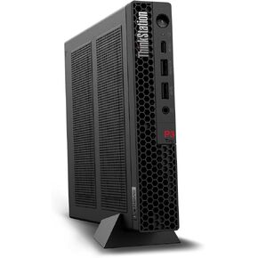 Lenovo ThinkStation P3 Tiny Workstation with Intel Core i7-14700 vPro Processor, 32GB RAM, 1TB SSD, NVIDIA T1000 8GB Graphics, WiFi 6, and Windows 11 Pro