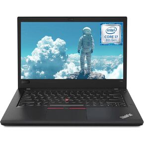 Lenovo ThinkPad T480 i7 Laptop 14in, Computer Core i7-8th, 16GB RAM, 512GB SSD, Type-C, HDMI, Windows 10 Pro (Renewed)