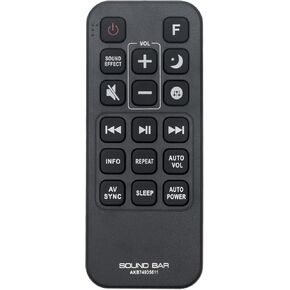 AKB74935611 Replacement Remote Control Compatible with LG Sound Bar Speaker SJ9 SJC8 SJ6B SJ8 SJ6 SPJ5-W