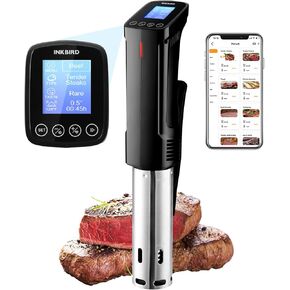 Sous Vide Cooker| Inkbird Wifi Sous Vide Mchine Precision Cooker, 1000W Immersion Circulator with Recipes,Timer | Ultra-Quiet