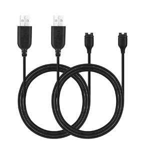 JIUJOJA Compatible with Garmin epix Gen 2 Watch Charging Cable（2Pack 120cm+120cm）