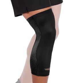 Copper Fit Recovery Knee Compression Sleeve - Breathable, Second Skin Feel - Arthritis, Joint Pain, Circulation - For Men and Women (Large)