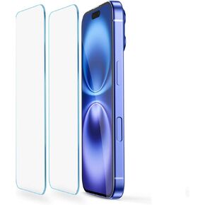 2 Pack Colorful Gradient Privacy Screen Protector for iPhone 16 Pro Max 6.9-Inch, Auto Dust Removal, No Bubbles,Anti-Spy Tempered Glass Film, Easy Installation