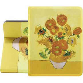 Berkin Arts for iPad (A16) الجيل الحادي عشر 11 بوصة 2025 الجيل العاشر 10.9 بوصة 2022 Folio Case Cover Cover Cloisonnism Teal Blue Flower in Kuwait