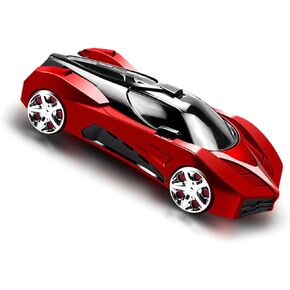 Car Shape Phone Holder Car Model Car Phone Holder Practical Multifunctional Anticollision Slip High Strength Vehicle Phone Holder (Red)