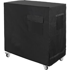 غطاء عربة برودة أسود ، لوكسيف مقاومة للماء غطاء برودة 34L × 20W × 32H بوصة 80 كوارت جلي