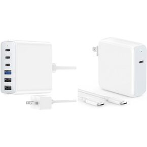 10ft 96W USB C Charger Bundle مع محطة شحن المنفذ 100W 6