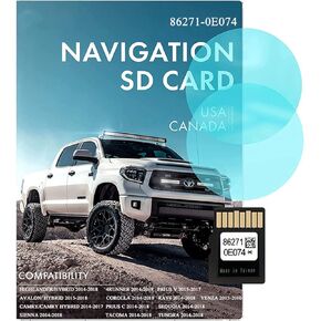 Navigation Micro SD Card GPS Map Update Fit for Toyota | 2022 | USA | 86271-0E074