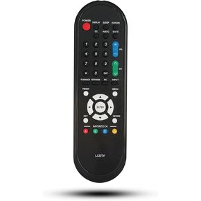 Replacement Remote Control Compatible for Sharp LC-32AV22U LC-32SH12U LC-37SH12U GA566WJSA LC-15AV7U LC-15SH7U LC-20AV7U LC-20SH7U 076B0MQ051 LCD Aquos HDTV TV