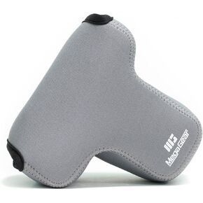 MegaGear Sony Alpha A7S II, A7R II, A7 II (28-70mm) Ultra Light Neoprene Camera Case, with Carabiner - Gray - MG639