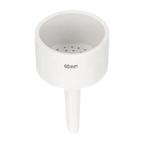 PATIKIL Porcelain Buchner Funnel, 2 Pcs Buchner Filter Separatory Filtration Funnel for Laboratory, Experiments, White, OD. 150mm ID. 140mm