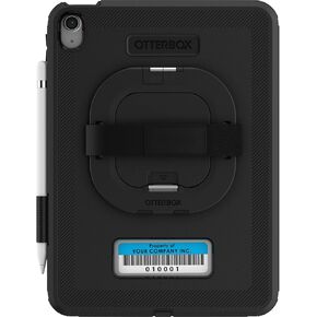 OtterBox Defender for Business W/Kickstand/HANDSTRAP for iPad (A16) & iPad 10th Gen V2 - Black, No Screen Protector Included (Single Unit Ships in Polybag, Ideal for Business Customer)