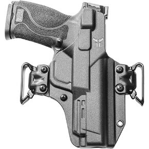 S&W M&P 2.0 9/40/45 - (4.25" & 4.6") IWB/OWB Modular Holster - USA Made - Fits S&W M&P 2.0 9/40/45 (4.25" & 4.6") - Total Eclipse 2.0 Holster by Blade-Tech Holsters, IWB and OWB Carry (Ambidextrous)