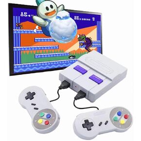 Super Retro Game Console Classic Mini HDMI System with Built in 821 Old School Video Games, Super Classic System