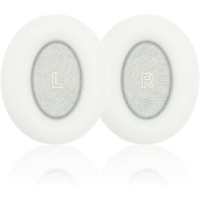 Replacement Ear Pads for Bose QuietComfort(QC) Ultra Wireless Headphones, Headphones Ear Cushions, Headset Earpads, Ear Cups Cover, Replacement Muffs (White)