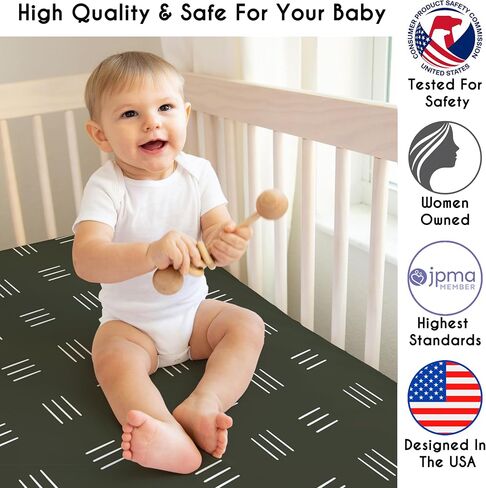 Sweet Jojo Designs Boho Llama Baby Boy Girl Nursery Crib Bedding Set - 4 Pieces - Gender Neutral Beige Taupe Tan Bohemian Southwest Watercolor Mountain Cactus Alpaca Farmhouse Animal Aztec Geometric in Saudi Arabia