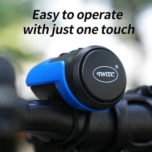 Pihdinova Electric Bike Horn 125 db Loud Bicycle Bell in Kuwait