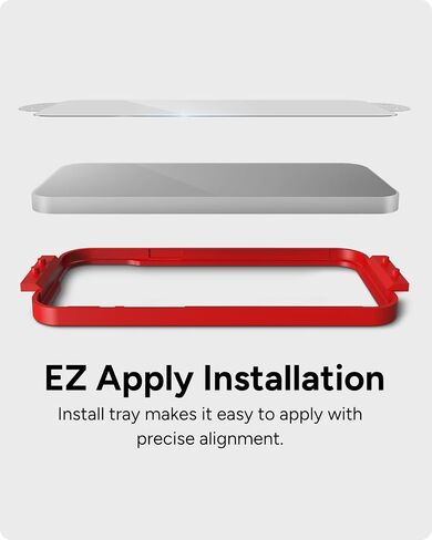 ZAGG Glass+ Samsung Galaxy A36 5G Screen Protector – Extreme Impact & Shatter Protection, Scratch-Resistant, Smudge-Resistant, Fingerprint Scanner Compatible, InvisibleShield, Easy Installation in Saudi Arabia