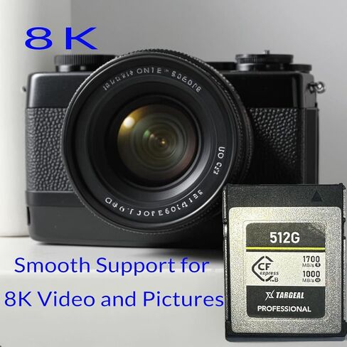 بطاقات الذاكرة الرقمية الآمنة CFExpress من النوع B متوافق مع Canon و Nikon و Panasonic و Fuji و DJI و RED والمرحلة الأولى ،- بطاقات CFEXPRESS عالية السرعة B 2.0 ،- حتى 500 ميجابايت/ثانية ، قراءة 1700 ميجابايت/ثانية ، 256 جيجابايت ، 256 جيجابايت ، 256 جيجا in Kuwait