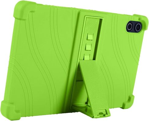 Case for FEARWIKY FKYC12 10.36'' Android 14 Tablet, Kids Friendly Soft Silicone Adjustable Stand Cover for FEARWIKY FKYC12 10.36 Inch (2023) Tablet (Black) in Kuwait