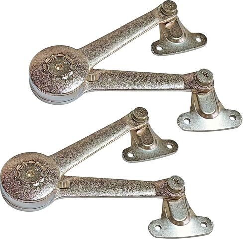 2 Packs [Upgraded] Qrity Cabinet Cupborad Furniture Door Lift Stay Support Hinge Damper - Support Up to 20KG - Opening Angle 75°/90°/110° - Come with Hex Key in Kuwait