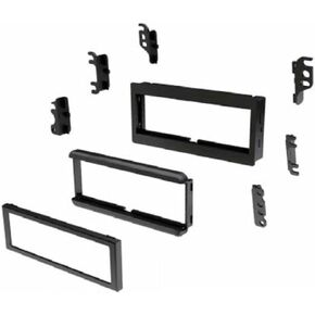 Single Din Car Stereo Radio Install Kit -Made for Chevrolet: 1982-1992 + 1997-2002 Camaro, 1984-1989 + 1997-2004 Corvette, 1994-1996 Impala, 1982-1993 +1998-2001 Blazer/S-10 Truck, 1988-1991 Suburban