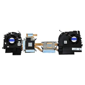 New Laptop CPU+GPU Radiator with Fan Set for HP ZBook Fury 17 G7 17 G8 Series Fan ND75C53-19L06 ND75C54-19L07 M20096-001 DC5V 0.5A(Please Check Radiator Part Number Before Purchase)
