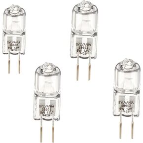 W10440740 Microwave Light Bulb Compatible with Top Brands Replaces with 8186287, AP6021432, AH3502191, 8186287, WPW10440740, 4375348, 2118953, 10440740, W10440740 (4-Pack)